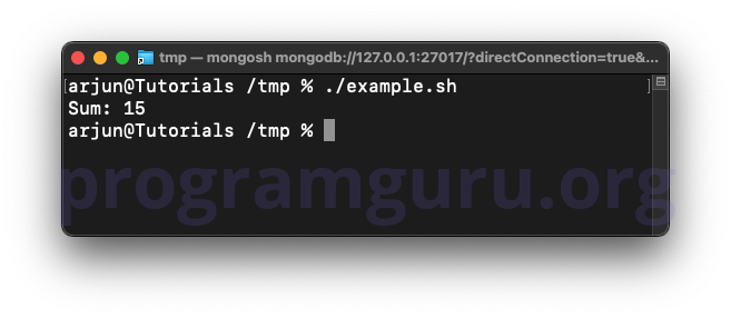 Define and perform arithmetic operations on integers in Bash