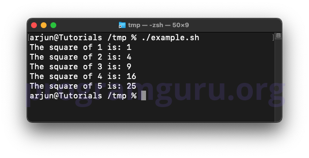 Perform arithmetic operations on an integer array in Bash