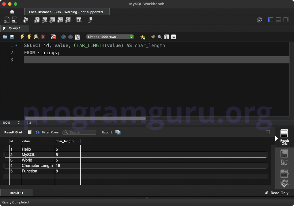 MySQL CHAR_LENGTH() WITH MULTIPLE COLUMNS