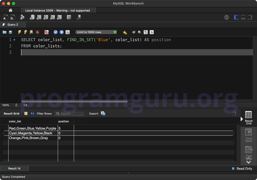 MySQL FIND_IN_SET() WITH WHERE CLAUSE