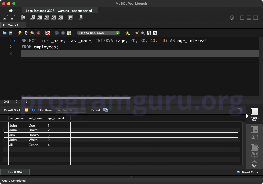 MySQL INTERVAL WITH WHERE CLAUSE