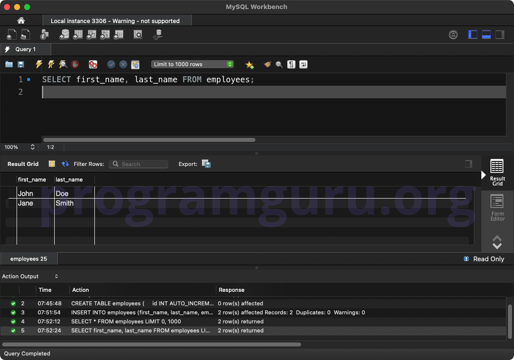 MySQL SELECT SPECIFIC COLUMNS