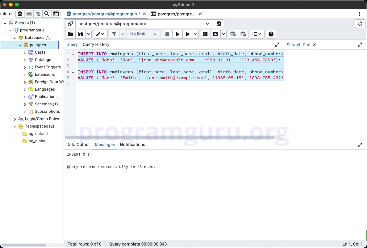 PostgreSQL ADD COLUMN to Table