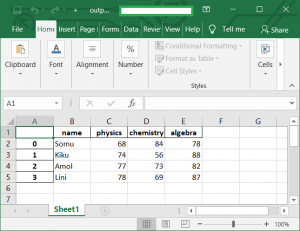 Как записать pandas dataframe в файлы excel