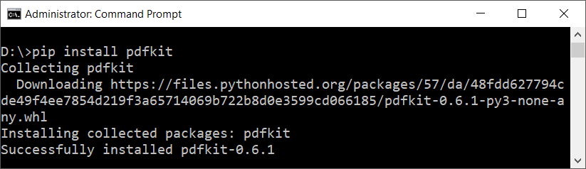 Python – Convert HTML Page to PDF