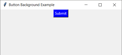 How to change Tkinter Button Background Color? - Python Examples