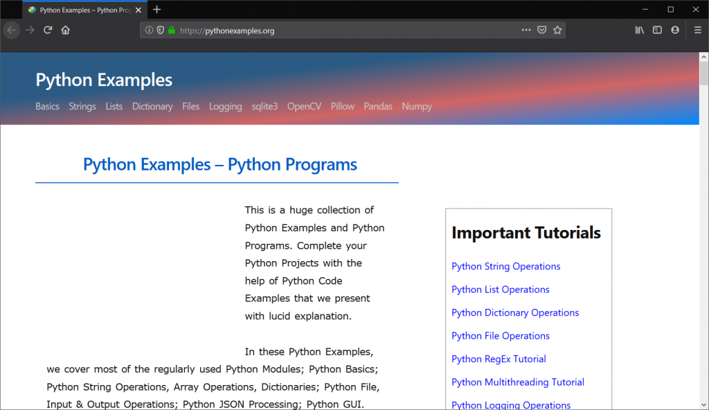 python download files from url