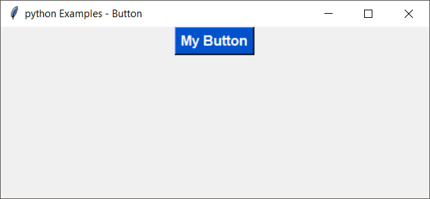 How to change Tkinter Button font style?