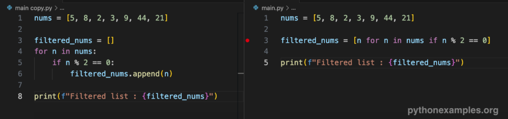 Python - Filter List