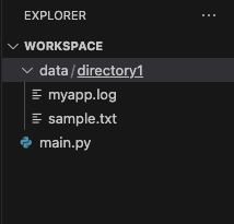 Python - Get list of file in directory