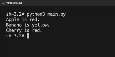 Python - Read File Line by Line - Program output